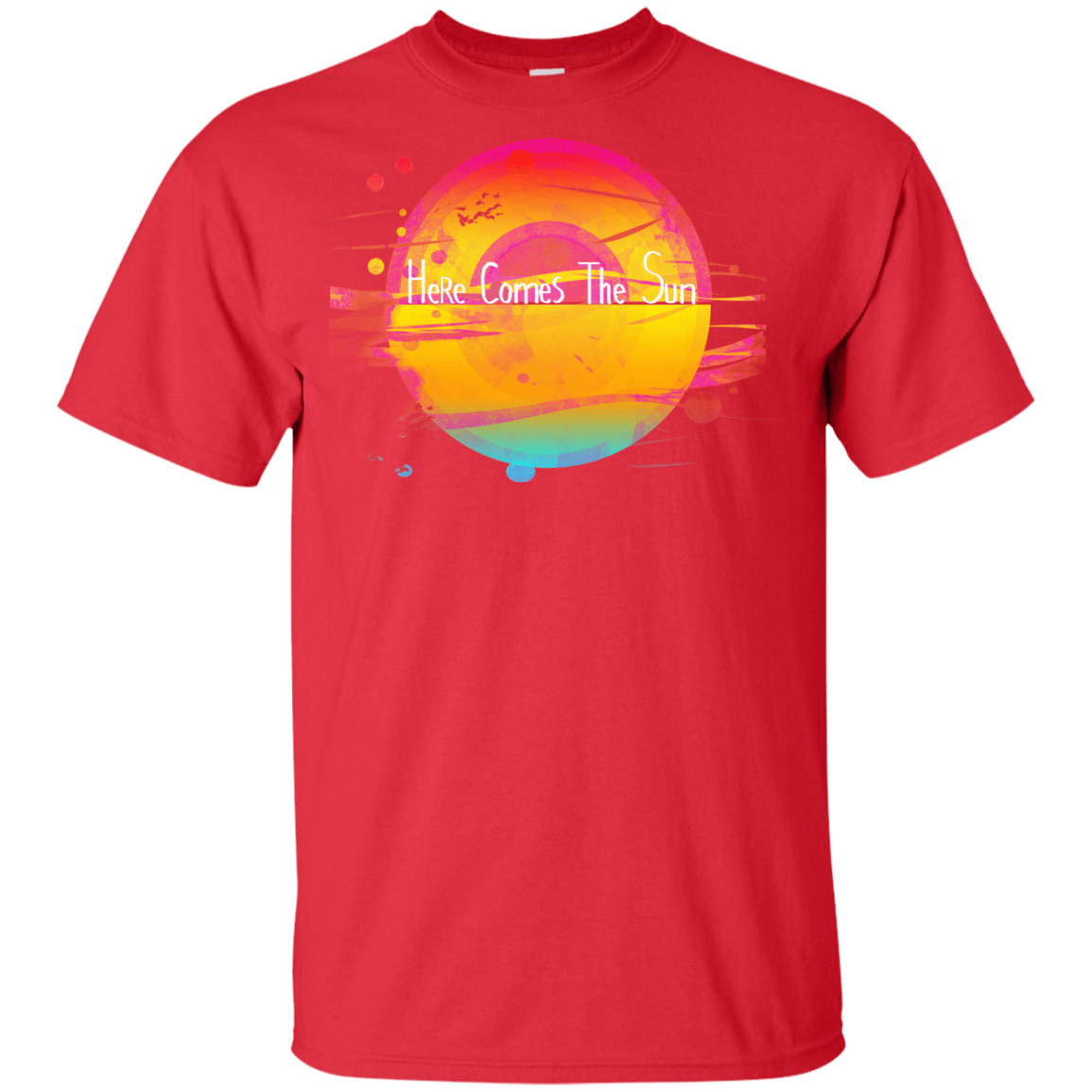 T-Shirts Red / YXS Here Comes The Sun (2) Youth T-Shirt