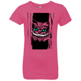 T-Shirts Hot Pink / YXS Here's Cheshire Girls Premium T-Shirt