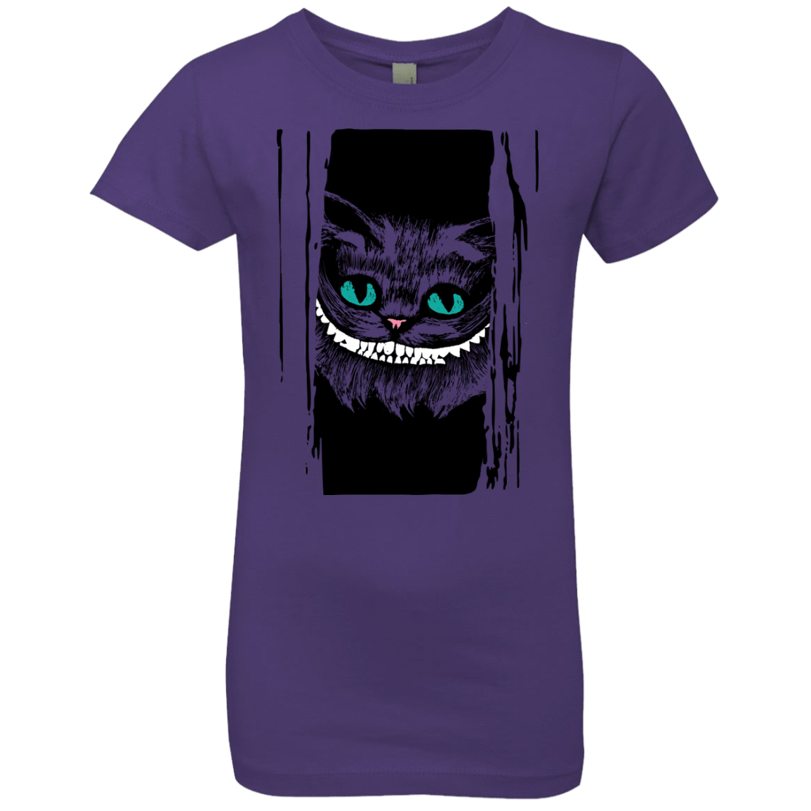 T-Shirts Purple Rush / YXS Here's Cheshire Girls Premium T-Shirt