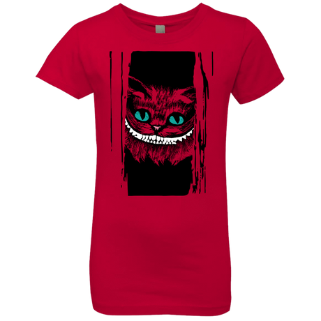 T-Shirts Red / YXS Here's Cheshire Girls Premium T-Shirt
