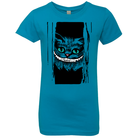 T-Shirts Turquoise / YXS Here's Cheshire Girls Premium T-Shirt