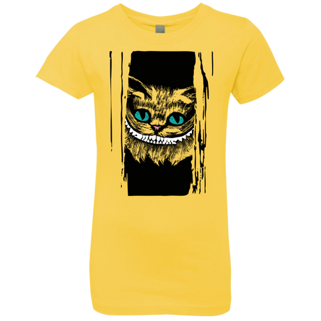 T-Shirts Vibrant Yellow / YXS Here's Cheshire Girls Premium T-Shirt
