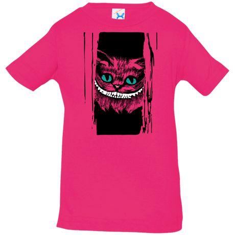 T-Shirts Hot Pink / 6 Months Here's Cheshire Infant Premium T-Shirt