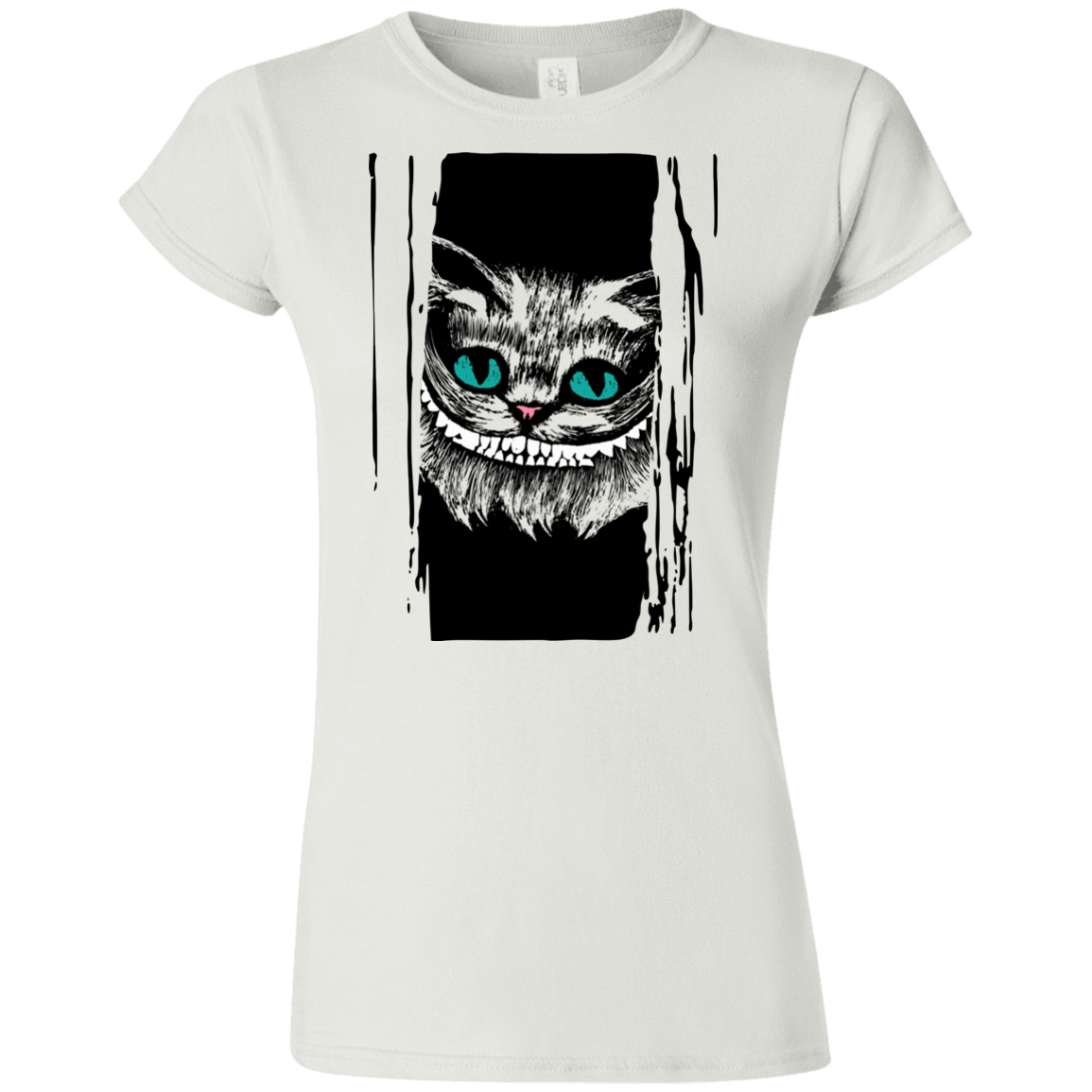 T-Shirts White / S Here's Cheshire Junior Slimmer-Fit T-Shirt