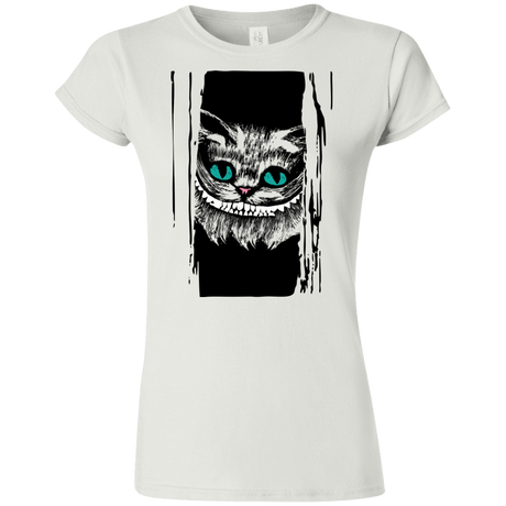 T-Shirts White / S Here's Cheshire Junior Slimmer-Fit T-Shirt