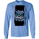 T-Shirts Carolina Blue / S Here's Cheshire Men's Long Sleeve T-Shirt