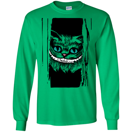 T-Shirts Irish Green / S Here's Cheshire Men's Long Sleeve T-Shirt