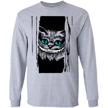 T-Shirts Sport Grey / S Here's Cheshire Men's Long Sleeve T-Shirt