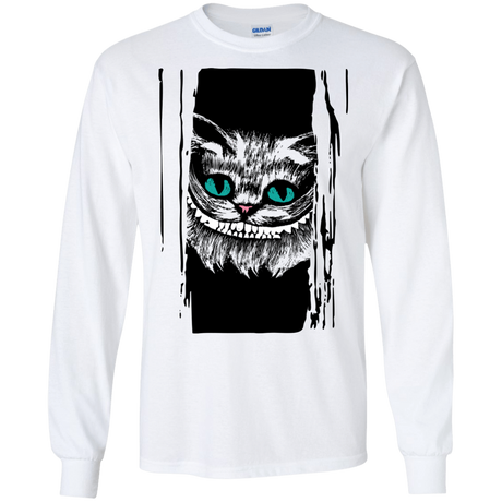 T-Shirts White / S Here's Cheshire Men's Long Sleeve T-Shirt