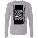 T-Shirts Heather Grey / S Here's Cheshire Men's Premium Long Sleeve