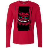 T-Shirts Red / S Here's Cheshire Men's Premium Long Sleeve