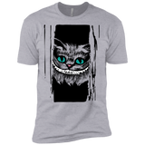 T-Shirts Heather Grey / X-Small Here's Cheshire Men's Premium T-Shirt
