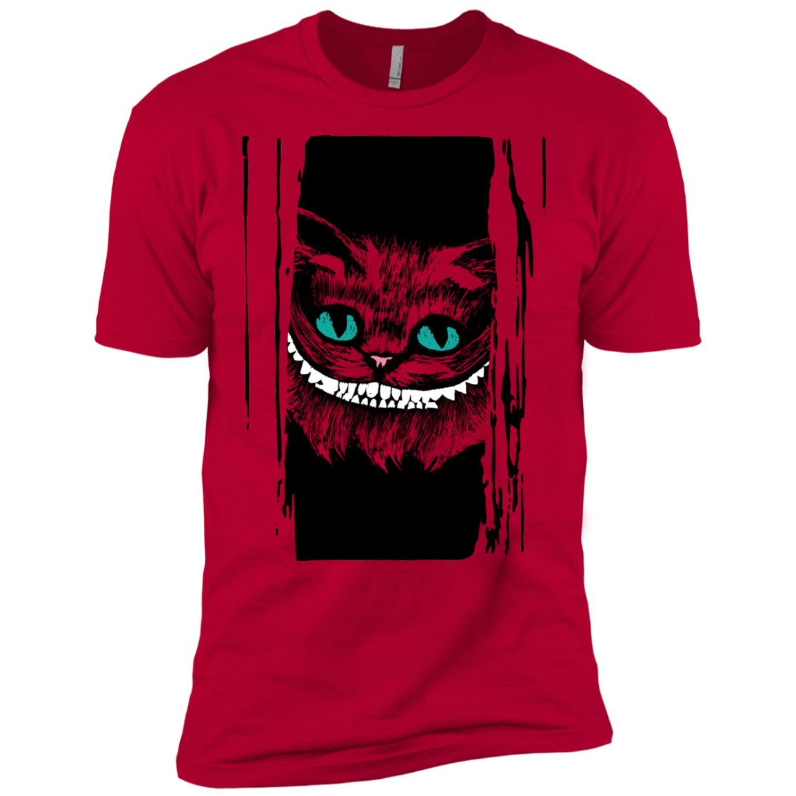 T-Shirts Red / X-Small Here's Cheshire Men's Premium T-Shirt