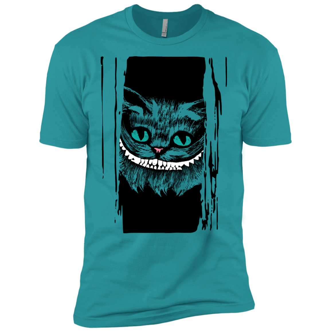 T-Shirts Tahiti Blue / X-Small Here's Cheshire Men's Premium T-Shirt