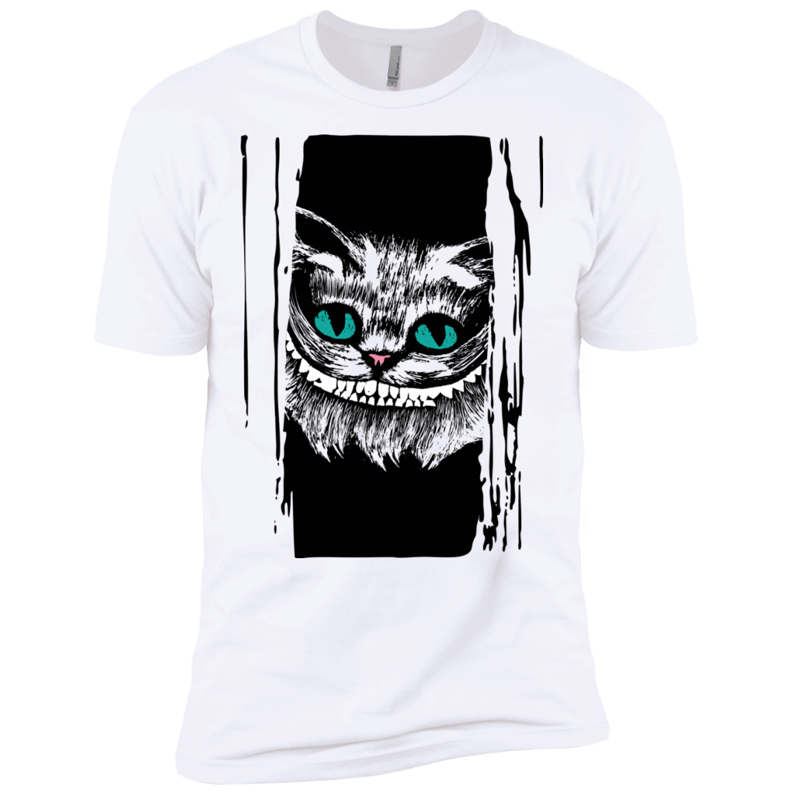 T-Shirts White / X-Small Here's Cheshire Men's Premium T-Shirt
