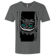 T-Shirts Heavy Metal / X-Small Here's Cheshire Men's Premium V-Neck