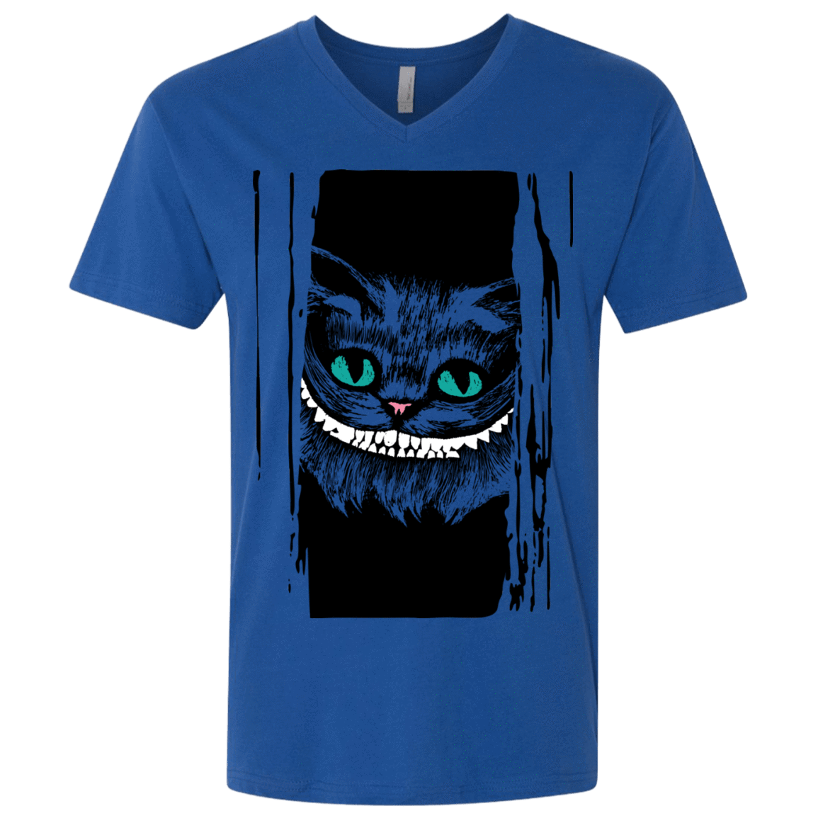 T-Shirts Royal / X-Small Here's Cheshire Men's Premium V-Neck