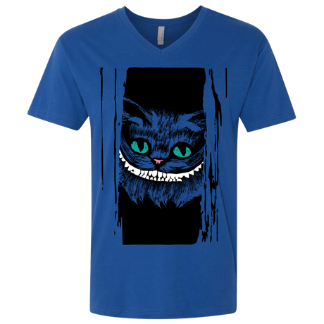 T-Shirts Royal / X-Small Here's Cheshire Men's Premium V-Neck