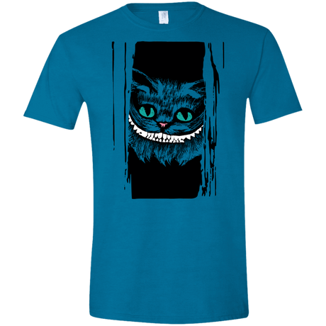 T-Shirts Antique Sapphire / S Here's Cheshire Men's Semi-Fitted Softstyle