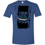 T-Shirts Heather Royal / X-Small Here's Cheshire Men's Semi-Fitted Softstyle