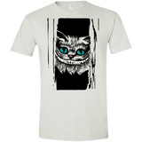 T-Shirts White / X-Small Here's Cheshire Men's Semi-Fitted Softstyle