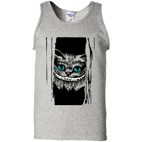 T-Shirts Ash / S Here's Cheshire Men's Tank Top