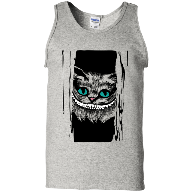 T-Shirts Ash / S Here's Cheshire Men's Tank Top