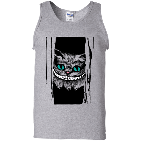 T-Shirts Sport Grey / S Here's Cheshire Men's Tank Top