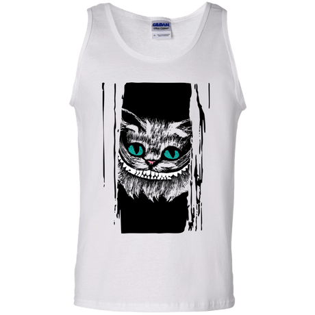 T-Shirts White / S Here's Cheshire Men's Tank Top