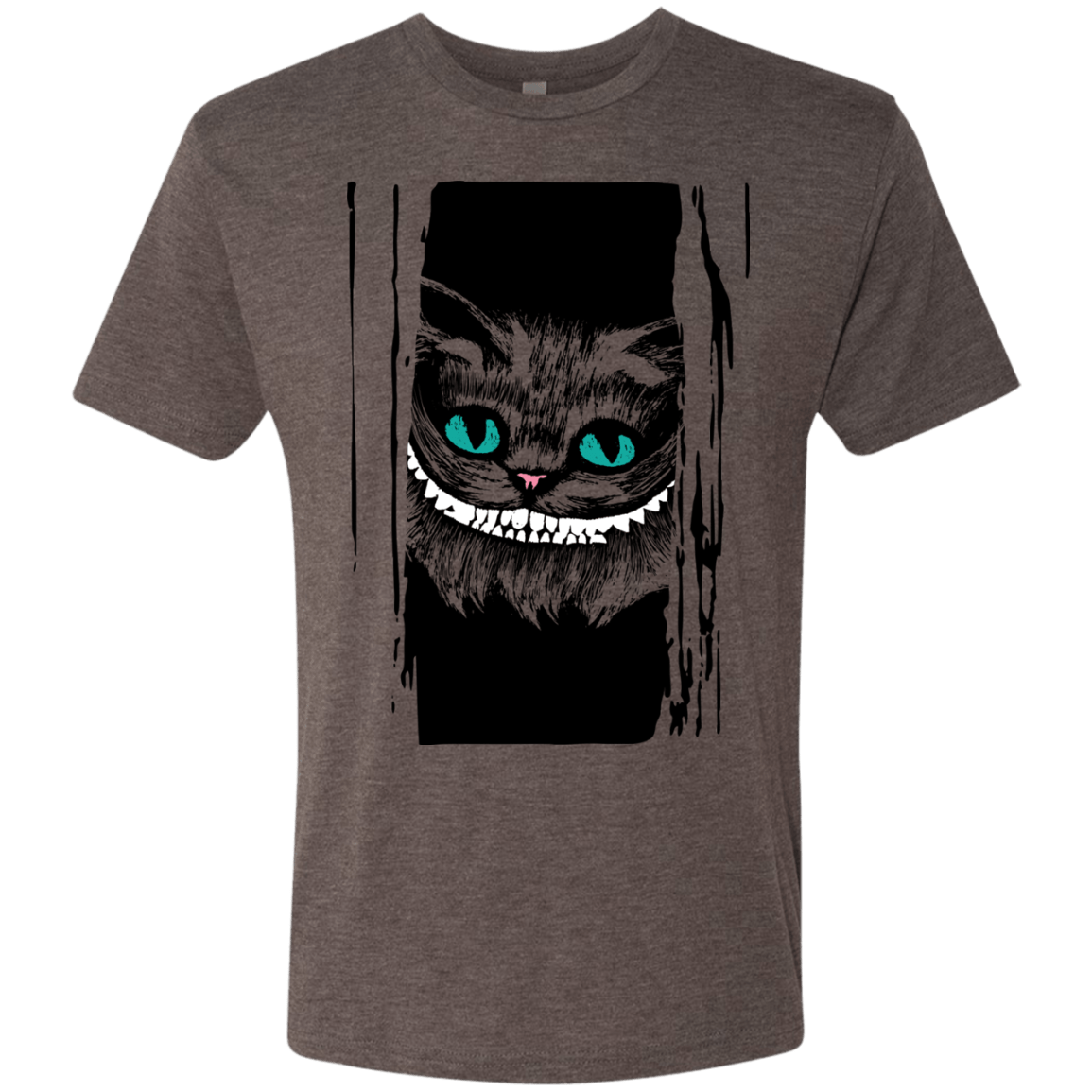 T-Shirts Macchiato / S Here's Cheshire Men's Triblend T-Shirt