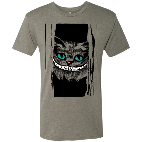 T-Shirts Venetian Grey / S Here's Cheshire Men's Triblend T-Shirt