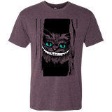 T-Shirts Vintage Purple / S Here's Cheshire Men's Triblend T-Shirt