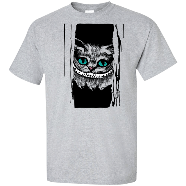 T-Shirts Sport Grey / XLT Here's Cheshire Tall T-Shirt