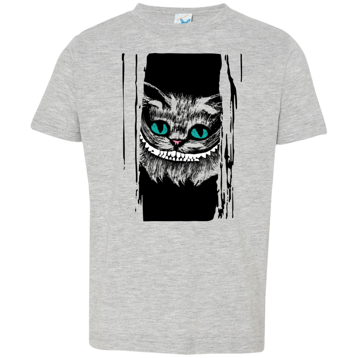 T-Shirts Heather Grey / 2T Here's Cheshire Toddler Premium T-Shirt