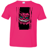 T-Shirts Hot Pink / 2T Here's Cheshire Toddler Premium T-Shirt