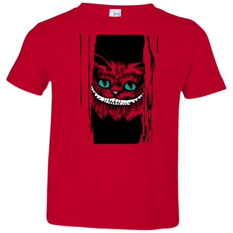 T-Shirts Red / 2T Here's Cheshire Toddler Premium T-Shirt