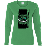 T-Shirts Irish Green / S Here's Cheshire Women's Long Sleeve T-Shirt