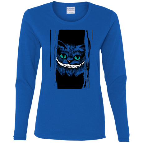 T-Shirts Royal / S Here's Cheshire Women's Long Sleeve T-Shirt