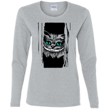 T-Shirts Sport Grey / S Here's Cheshire Women's Long Sleeve T-Shirt