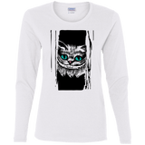 T-Shirts White / S Here's Cheshire Women's Long Sleeve T-Shirt