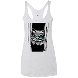 T-Shirts Heather White / X-Small Here's Cheshire Women's Triblend Racerback Tank