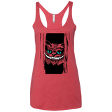 T-Shirts Vintage Red / X-Small Here's Cheshire Women's Triblend Racerback Tank