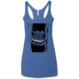 T-Shirts Vintage Royal / X-Small Here's Cheshire Women's Triblend Racerback Tank