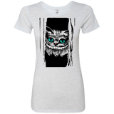 T-Shirts Heather White / S Here's Cheshire Women's Triblend T-Shirt