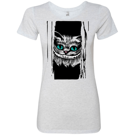 T-Shirts Heather White / S Here's Cheshire Women's Triblend T-Shirt