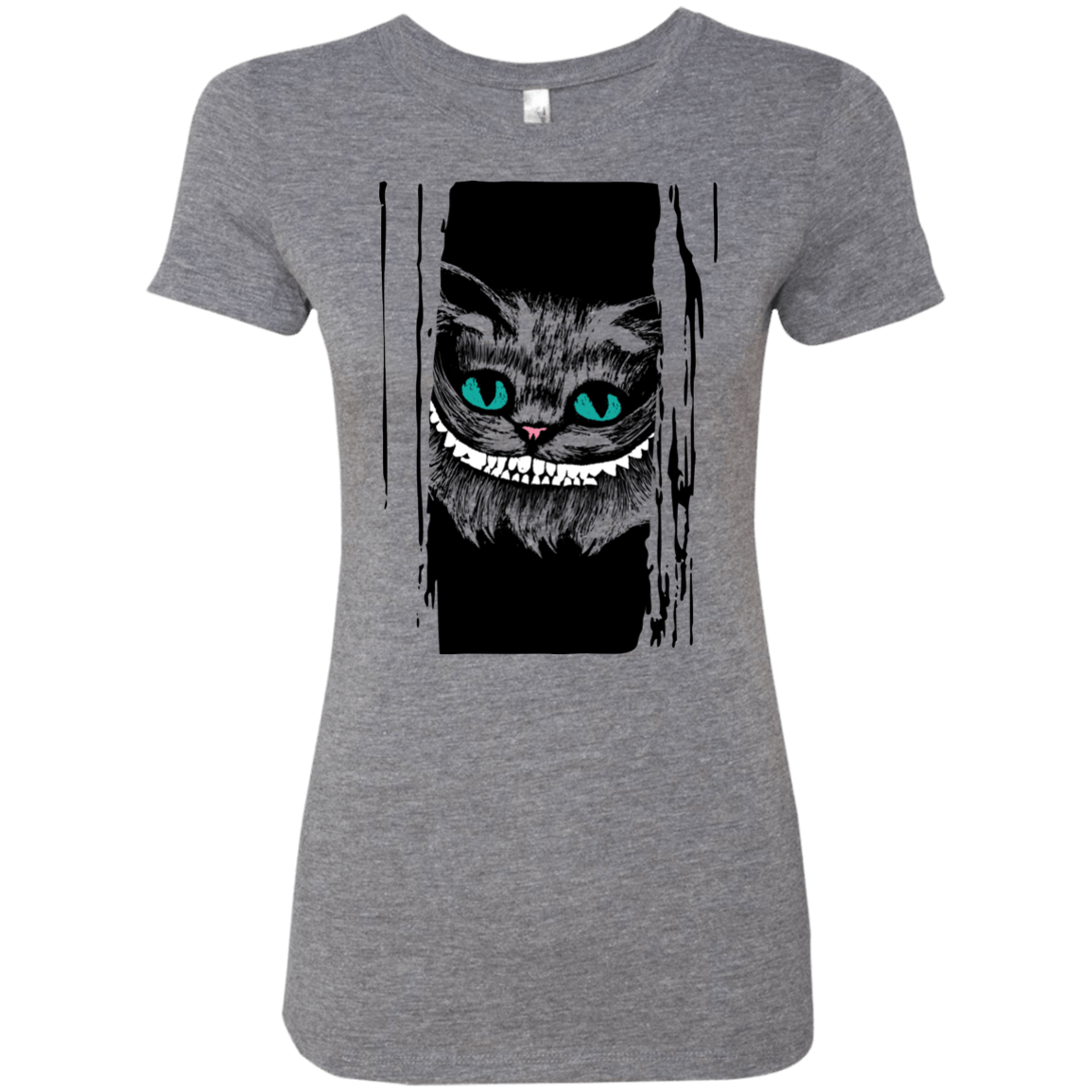 T-Shirts Premium Heather / S Here's Cheshire Women's Triblend T-Shirt