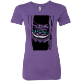 T-Shirts Purple Rush / S Here's Cheshire Women's Triblend T-Shirt