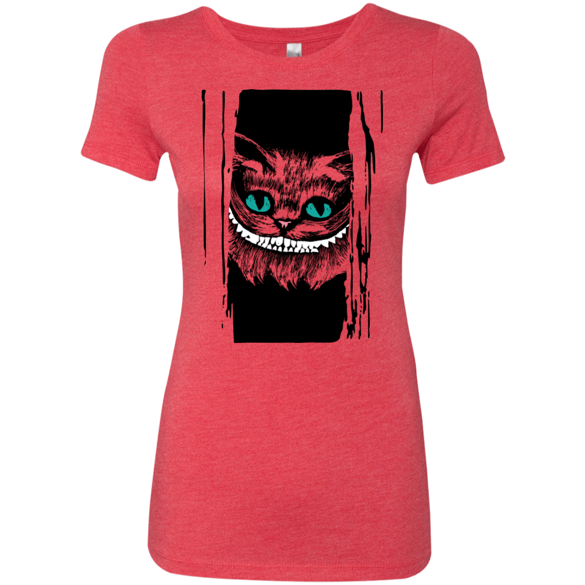 T-Shirts Vintage Red / S Here's Cheshire Women's Triblend T-Shirt