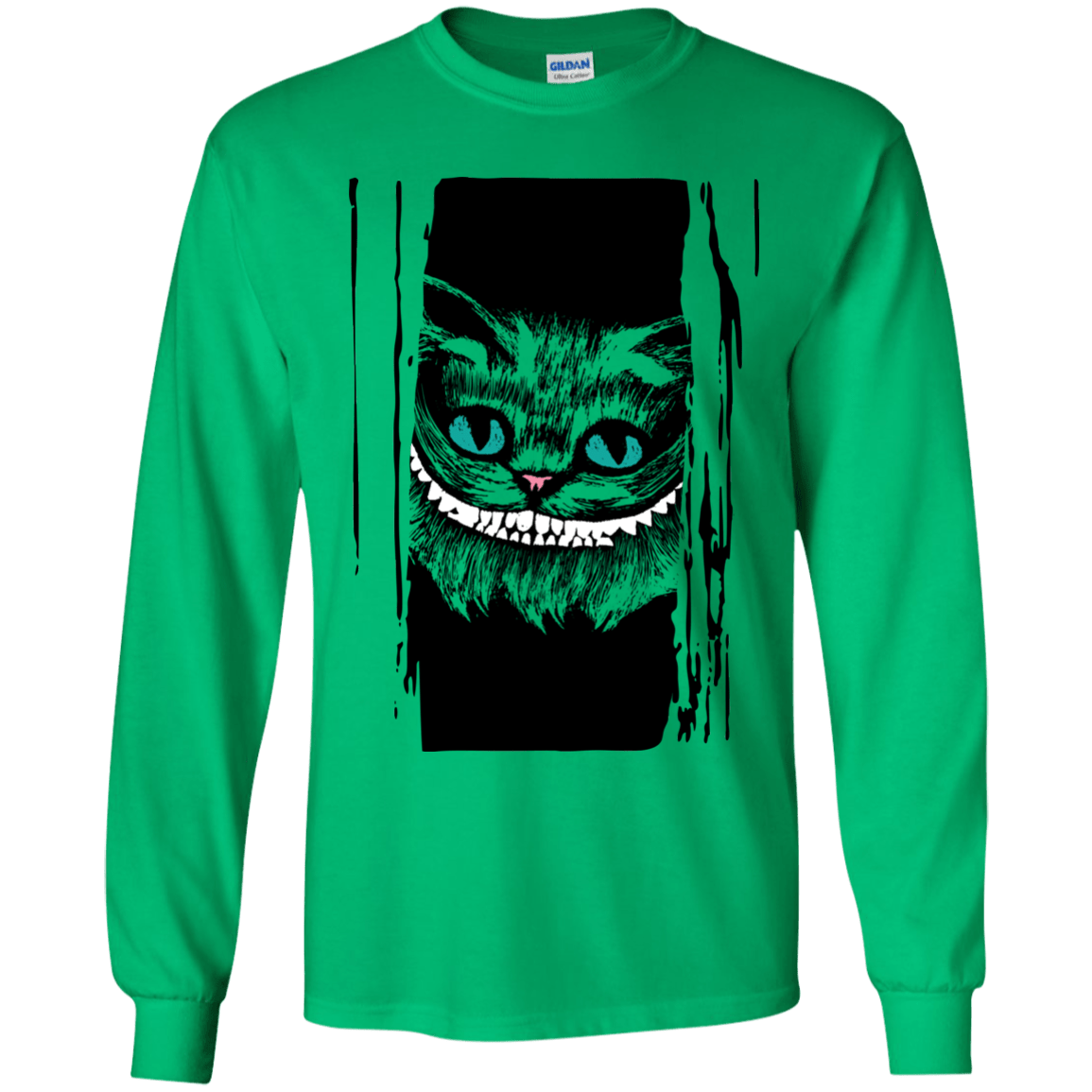 T-Shirts Irish Green / YS Here's Cheshire Youth Long Sleeve T-Shirt