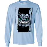T-Shirts Light Blue / YS Here's Cheshire Youth Long Sleeve T-Shirt